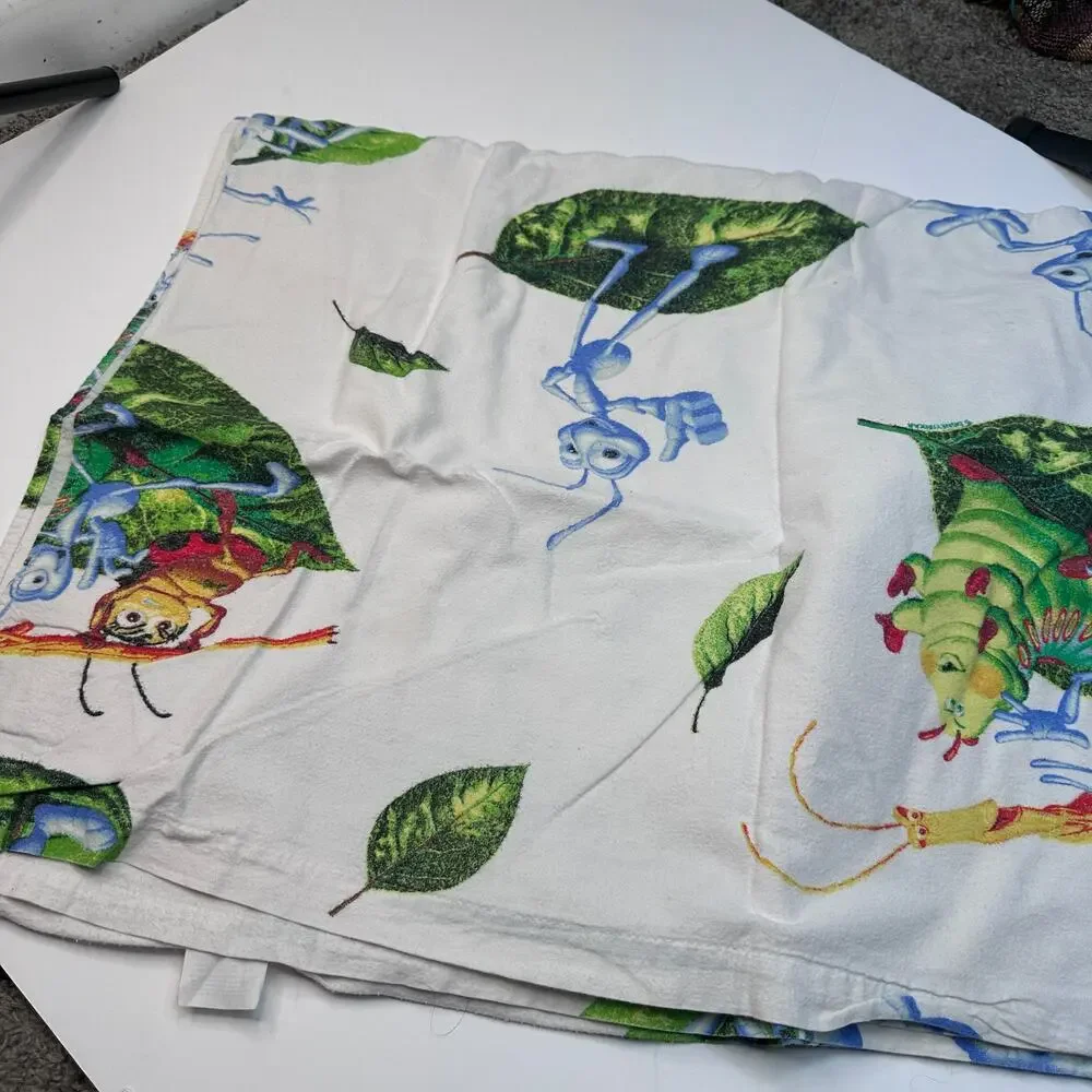 Vintage A Bugs Life Twin Size Flat Sheet